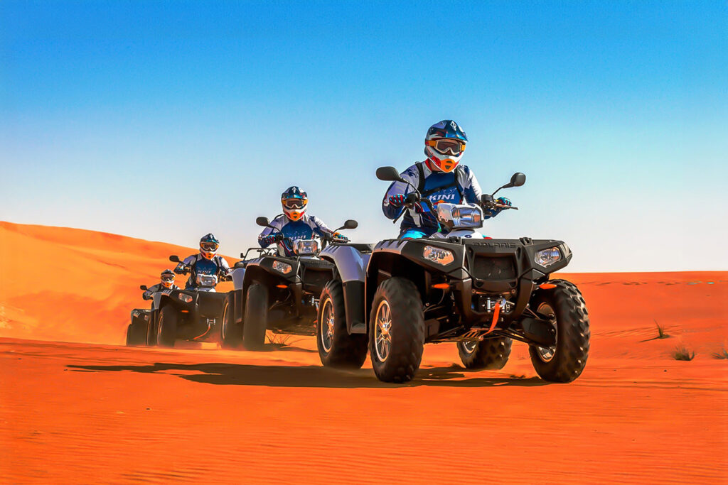 30 Mint Quad Bike Desert Safari