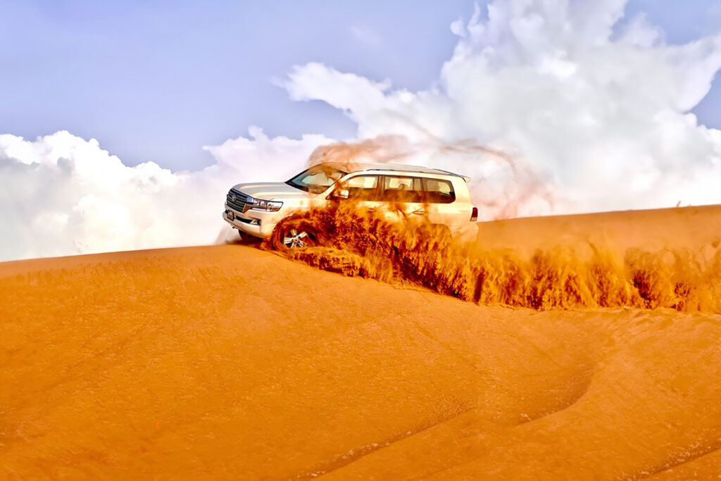 Arabian desert safari adventure