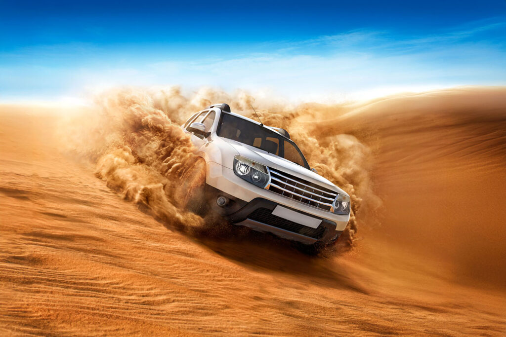 Arabian desert safari adventure