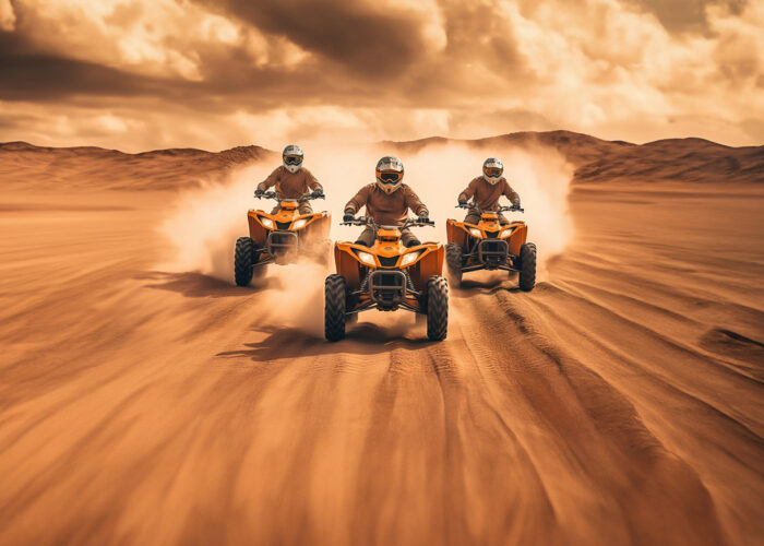 30 Mint Quad Bike Desert Safari