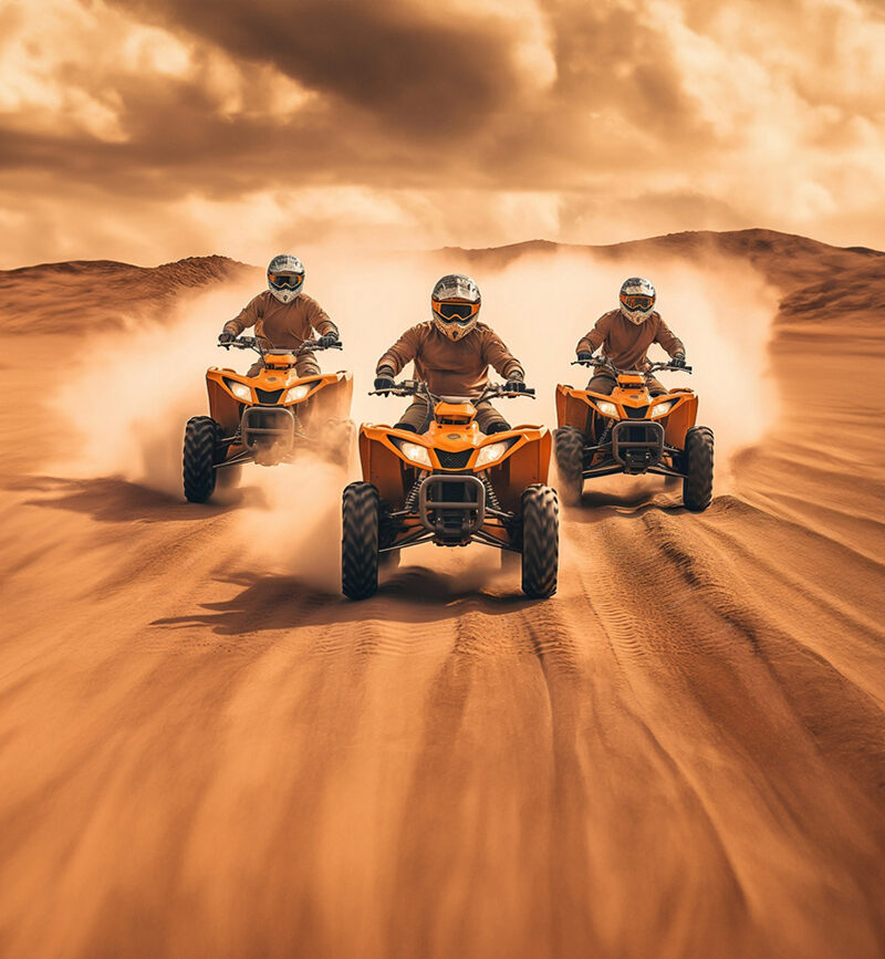 30 Mint Quad Bike Desert Safari